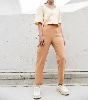 NEW EVE GRAVEL pavot pants in caramel